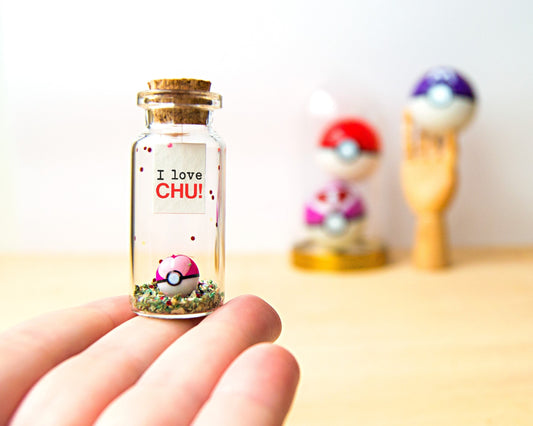 Love Ball Message Bottle, Valentine's Gift for Boyfriend or Girlfriend
