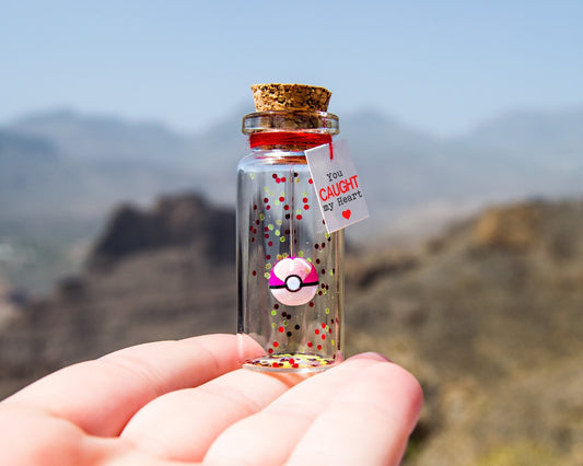 Love Ball Message Bottle: Valentine's Day Gift for Boyfriend, Girlfriend