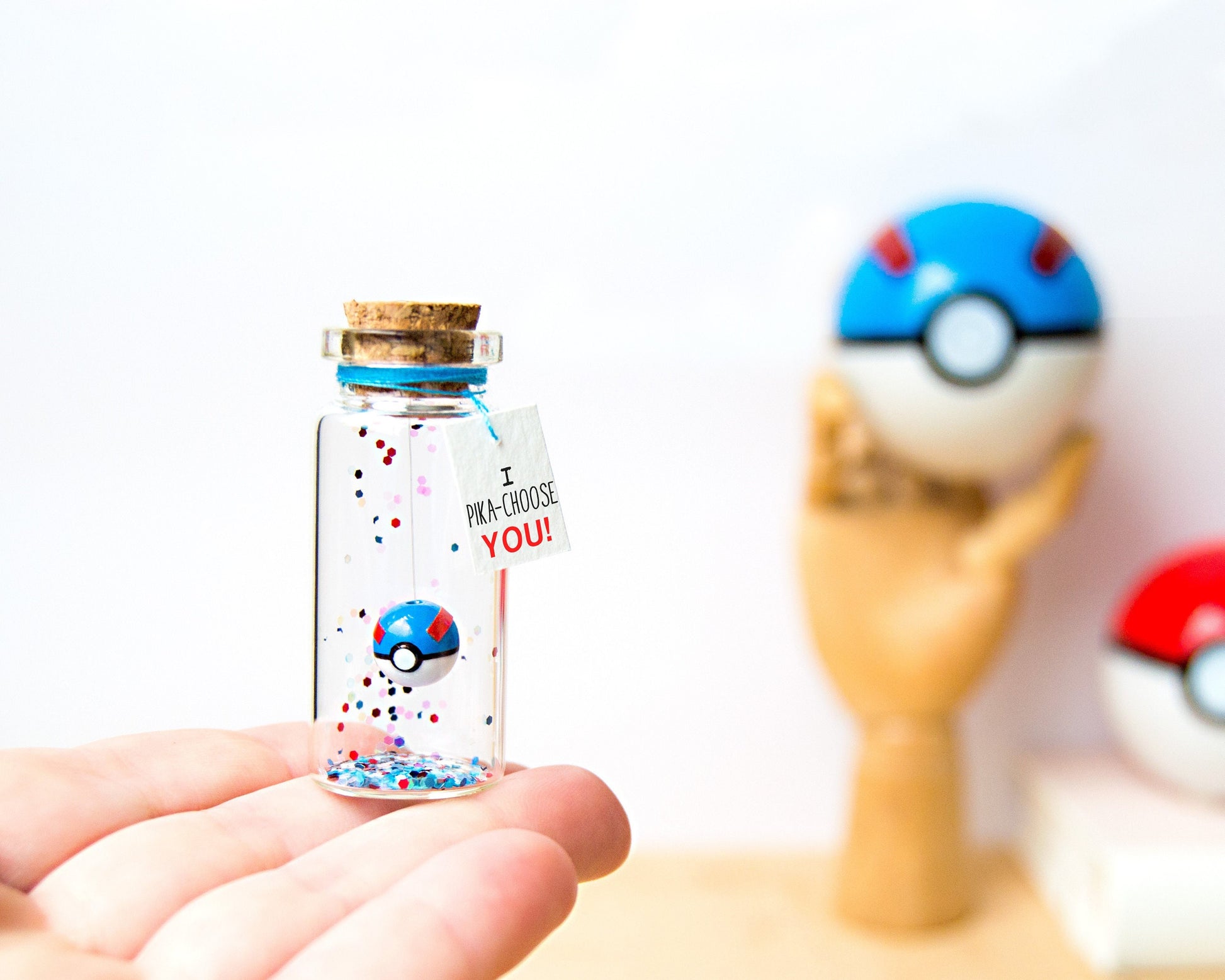 Pikachu Gift Bottle: I Choose You Keepsake, Gamer Gift