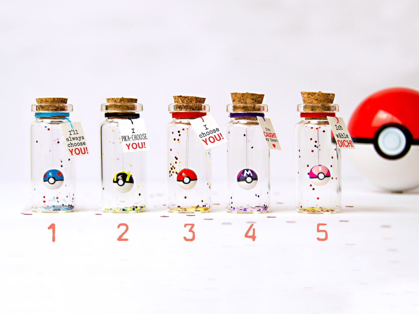 I Choose You Keepsake Bottle - Gamer Gift, Anniversary Gift