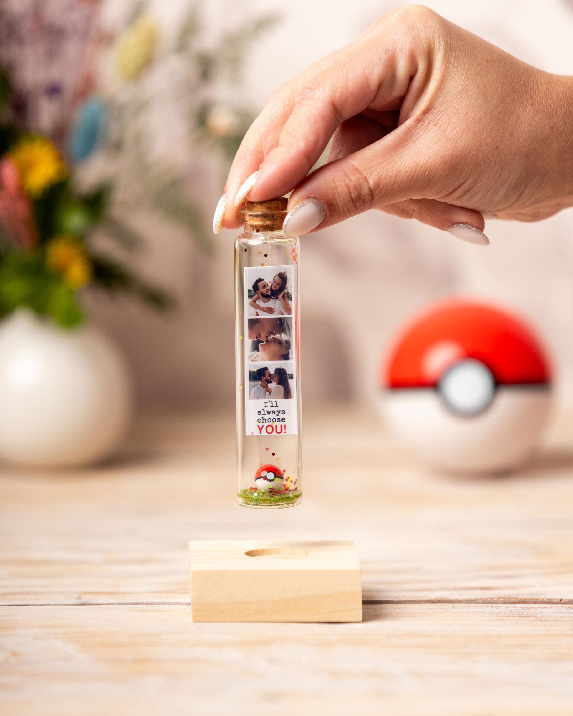 Valentines Day Gift For Boyfriend, Unique Birthday Present For Men, Dad, Anniversary Gifts For Him I choose You Photo Gifts Romantic Husband