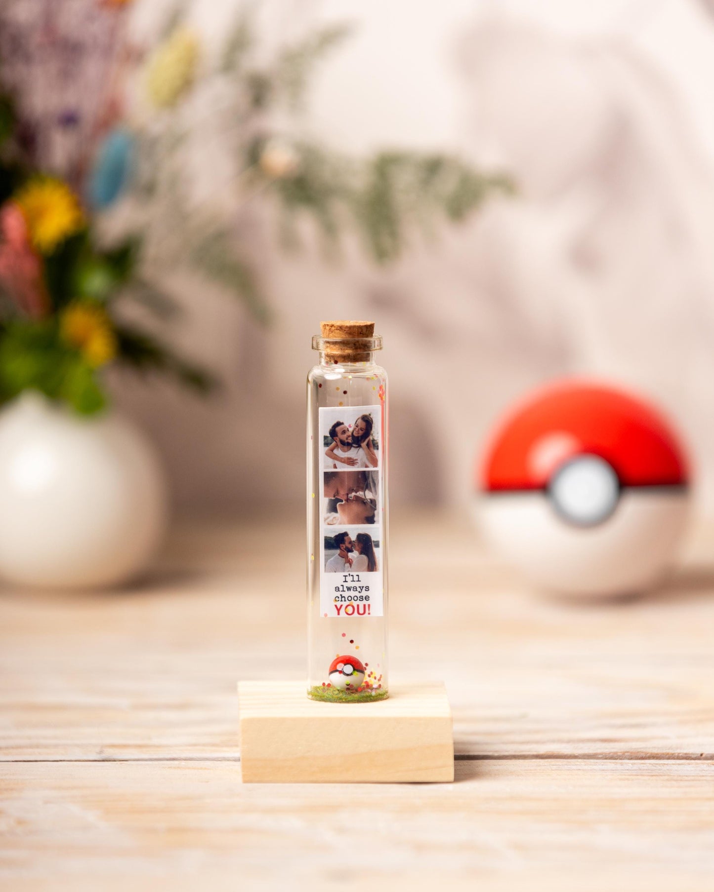 Valentines Day Gift For Boyfriend, Unique Birthday Present For Men, Dad, Anniversary Gifts For Him I choose You Photo Gifts Romantic Husband
